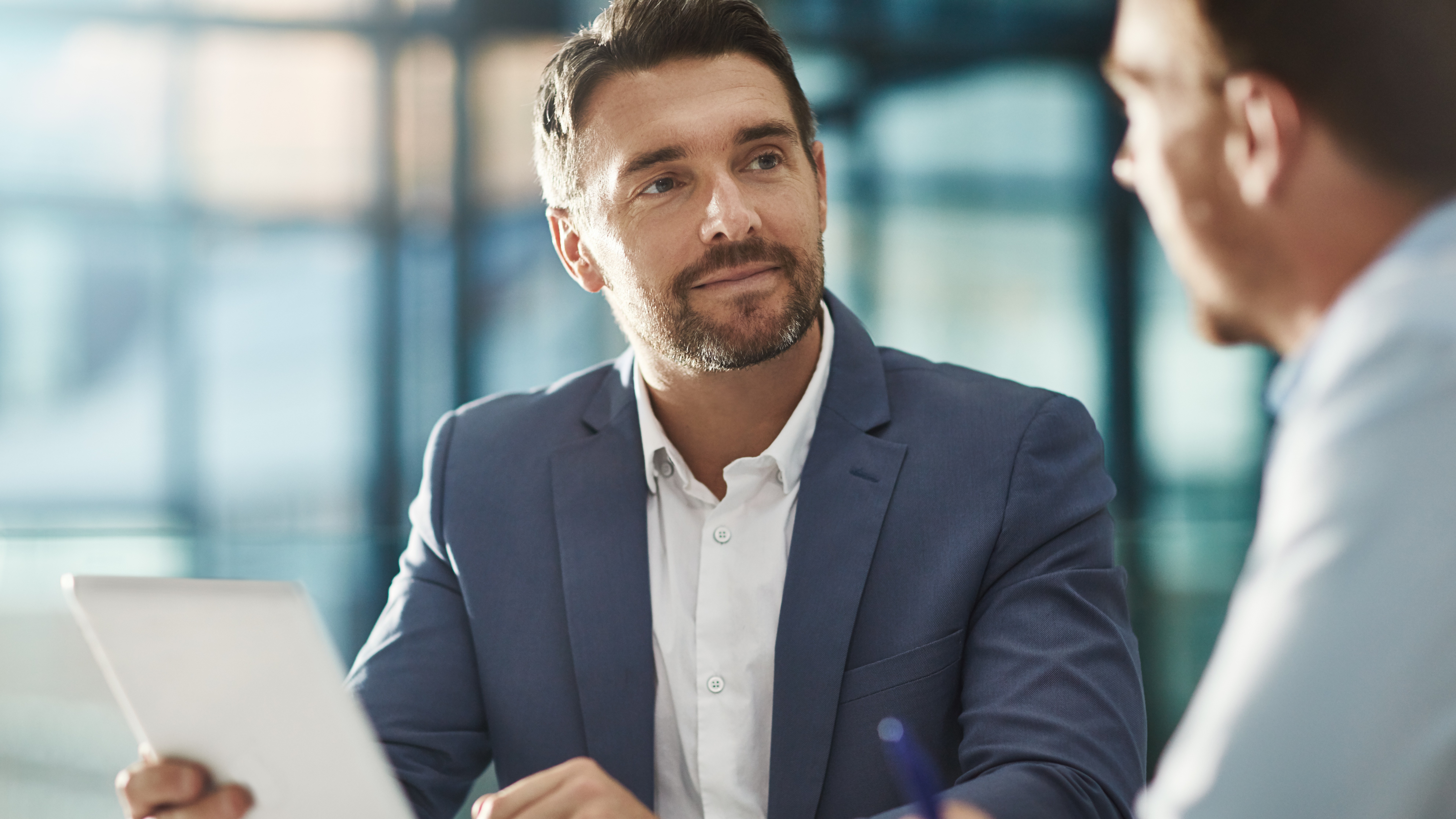 AI Artificial Intelligence, Data Science, Information technology concept. Businessman touching on AI machine learning on virtual screen with big data.